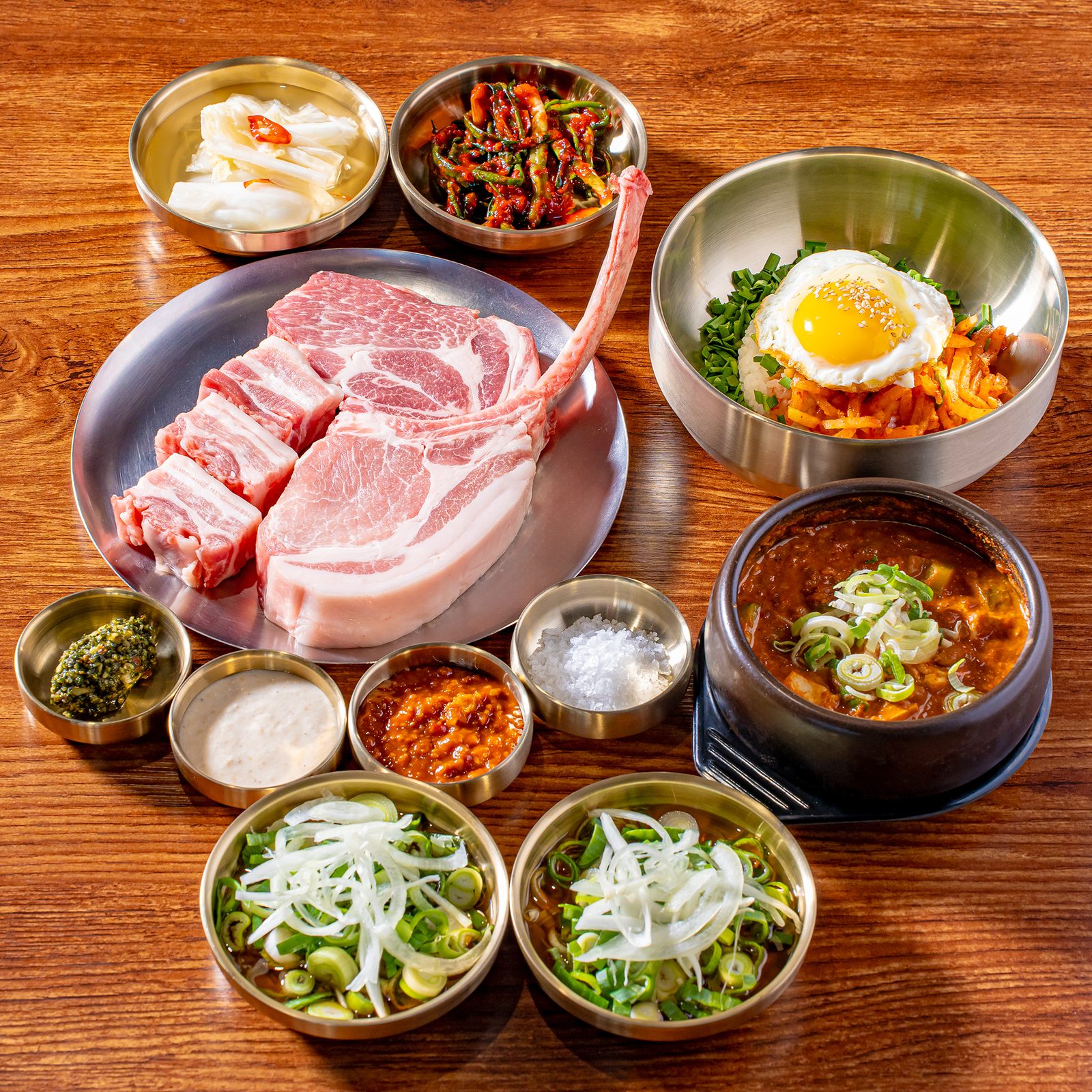 청돈옥 돼지 3인세트